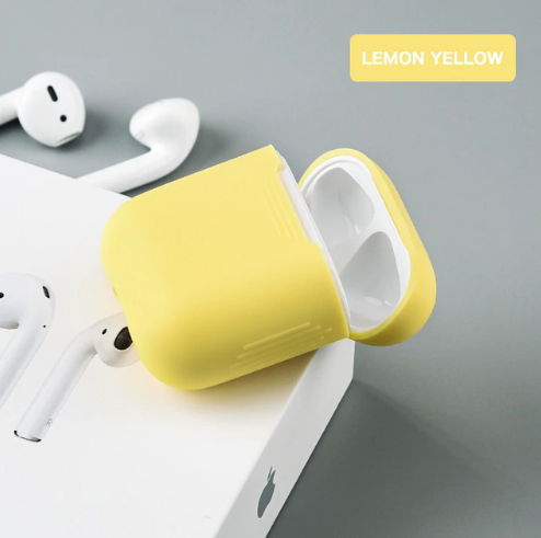 Lemon Yellow Airpods Cover